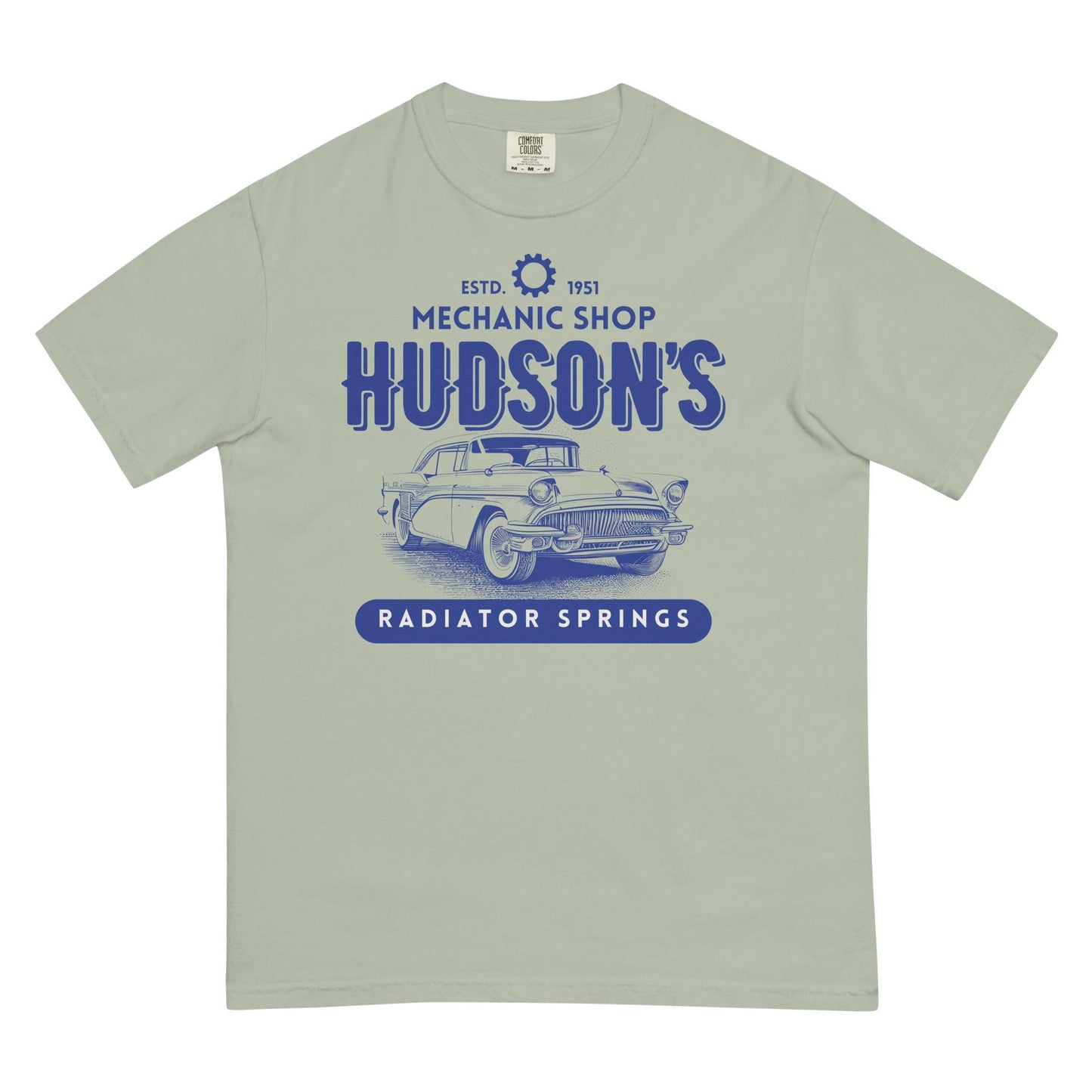 Disney Cars Hudson Hornet Comfort Colors T-Shirt, Radiator Springs