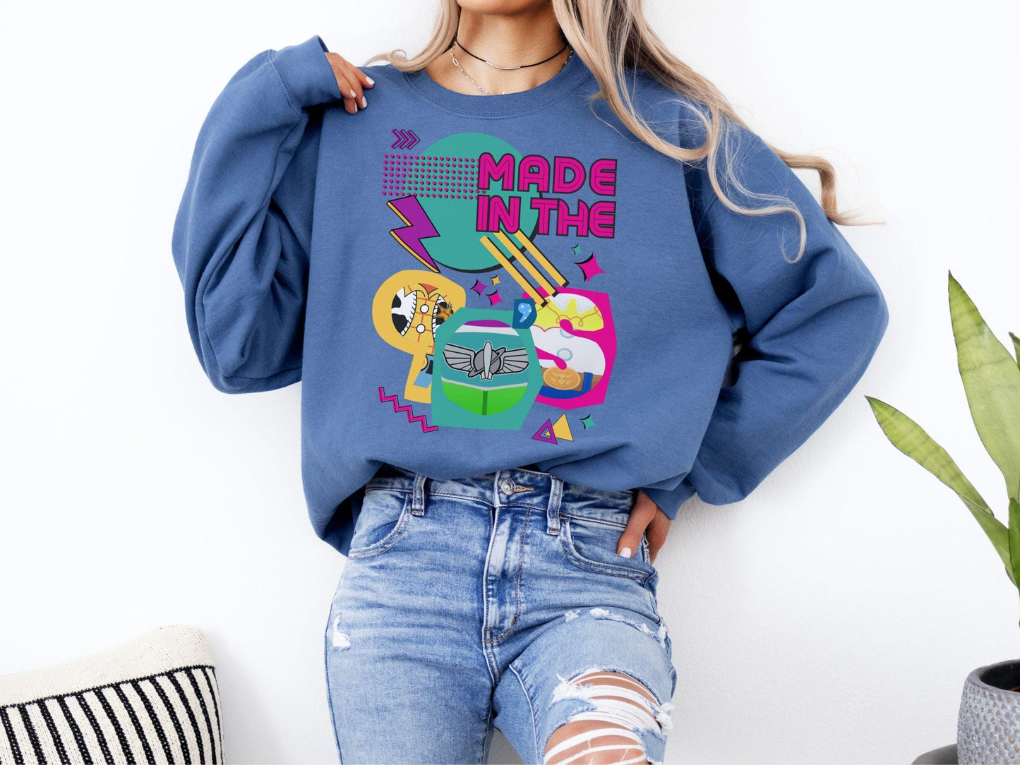 Made in the 90s Retro Disney Sweatshirt | Toy Story Inspired | Subtle Disneyland Unisex Sweatshirt
