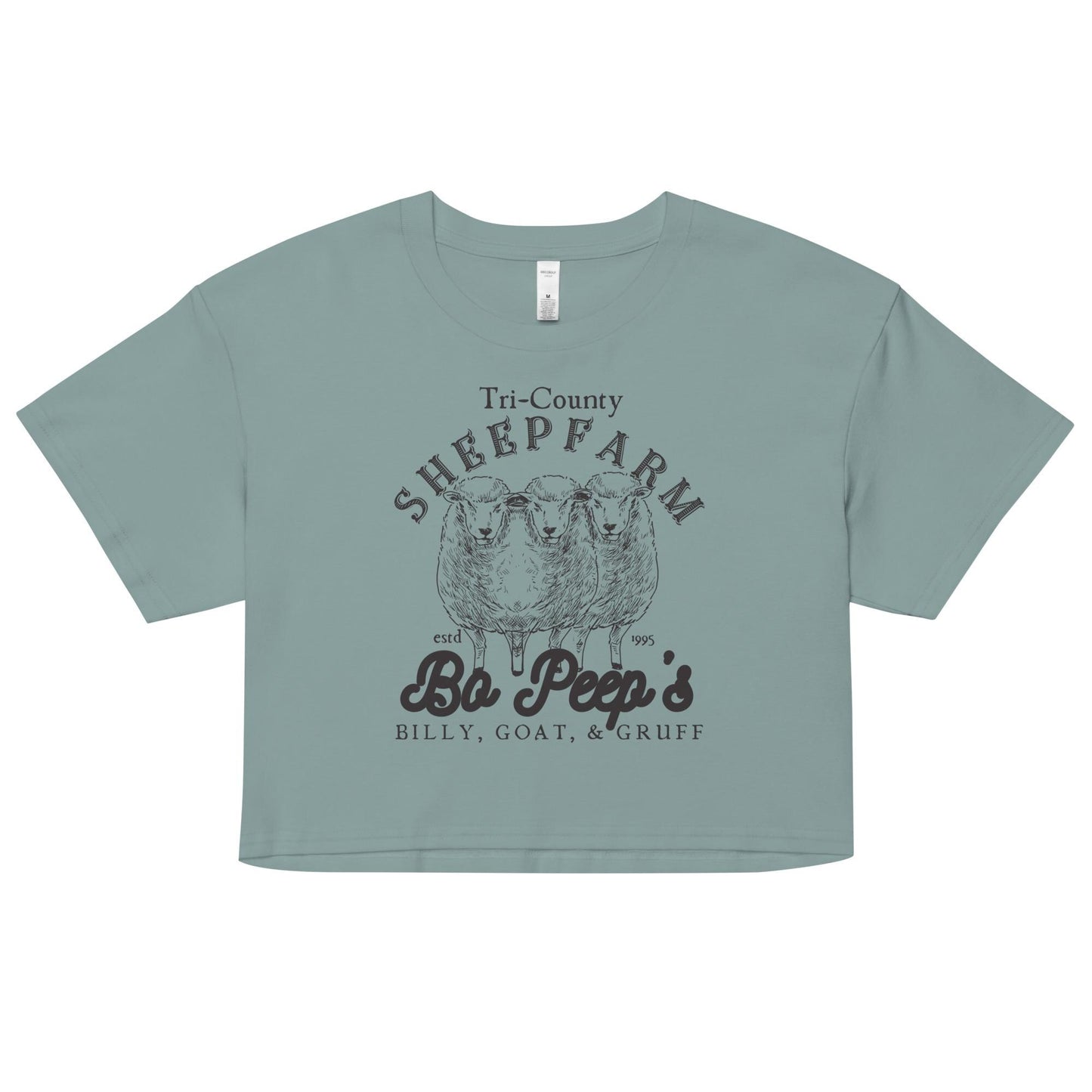 Bo Peep Sheep Farm Crop Top | Disney Pixar Hollywood Studios Tee