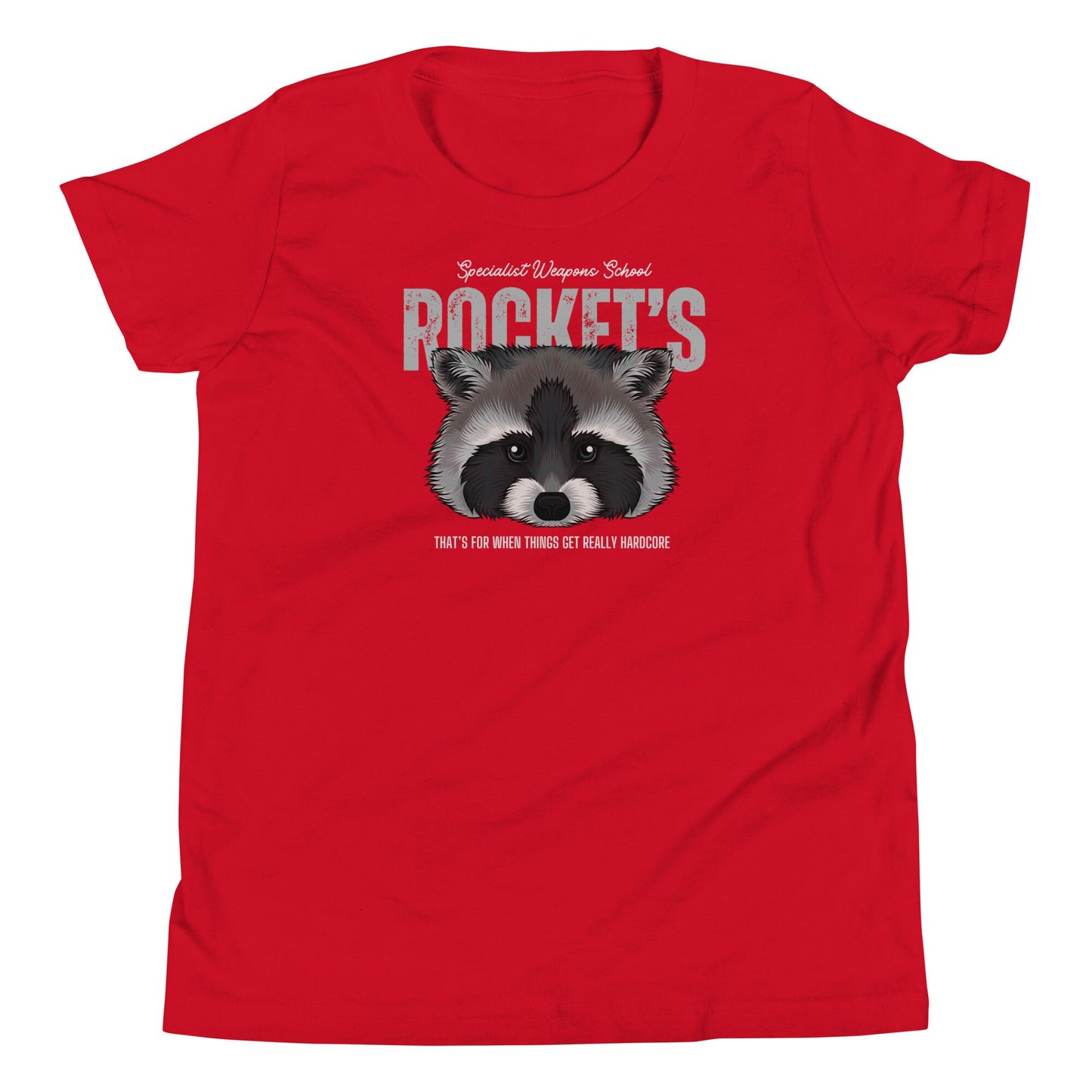 Rocket's Weapon School T-Shirt, Guardians of the Galaxy Fan Shirt