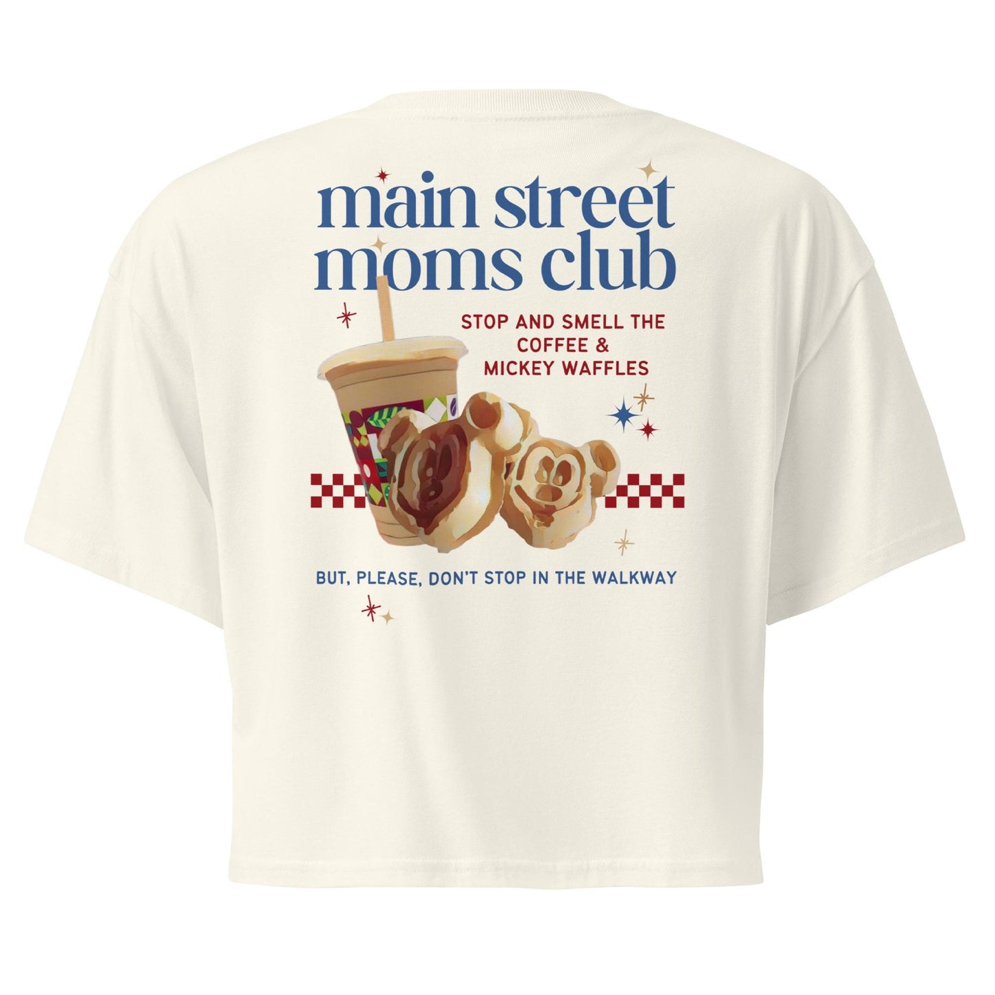 Main Street Moms Club™ Collection Crop Top, Disney Mom Shirt