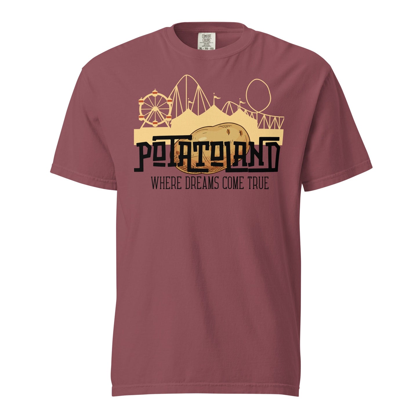Potatoland Disney Family T-Shirt, Comfort Colors Garment Dyed