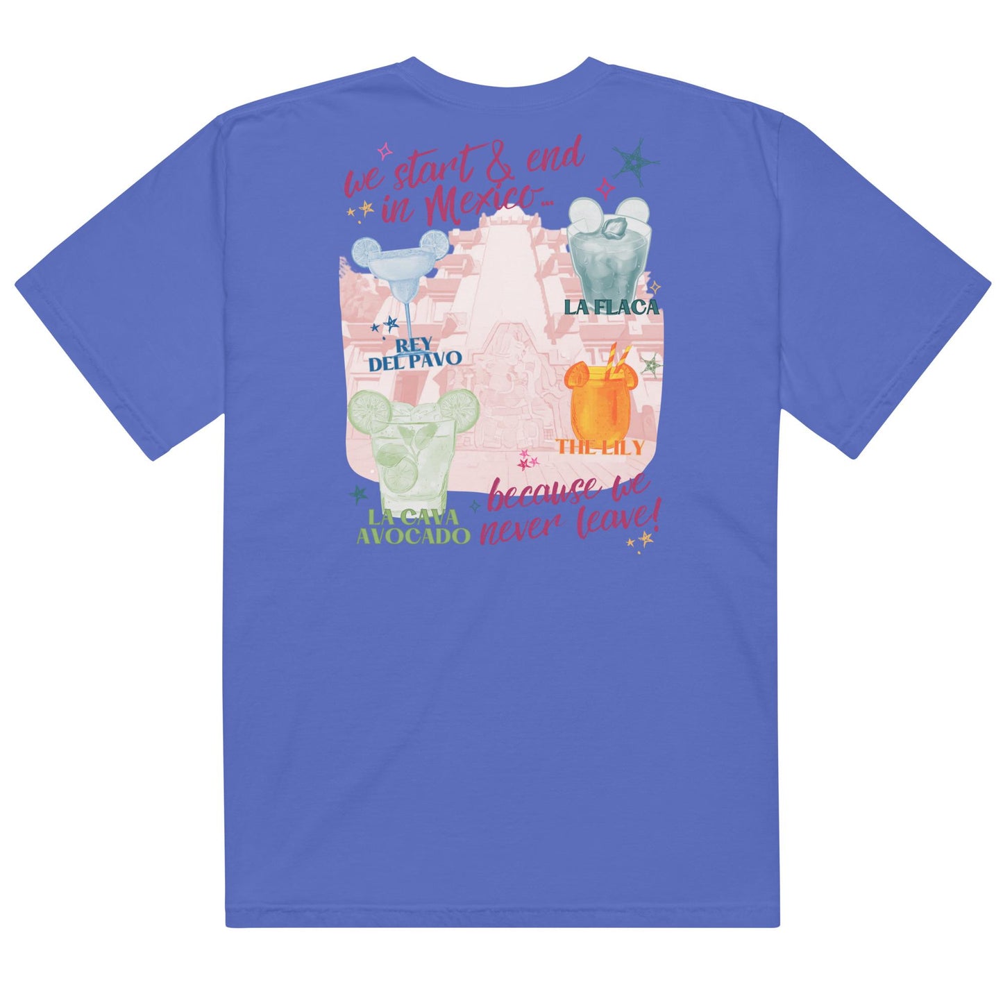 Margs Por Favor Comfort Colors Tee, Epcot Mexico Pavilion Shirt