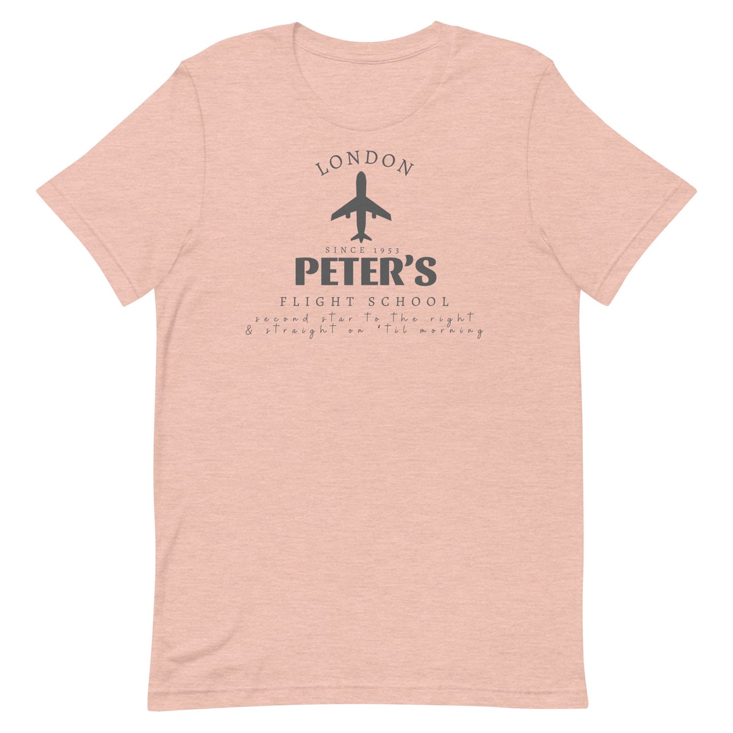 Peter's Flight School Disney T-Shirt, Bella Canvas Unisex