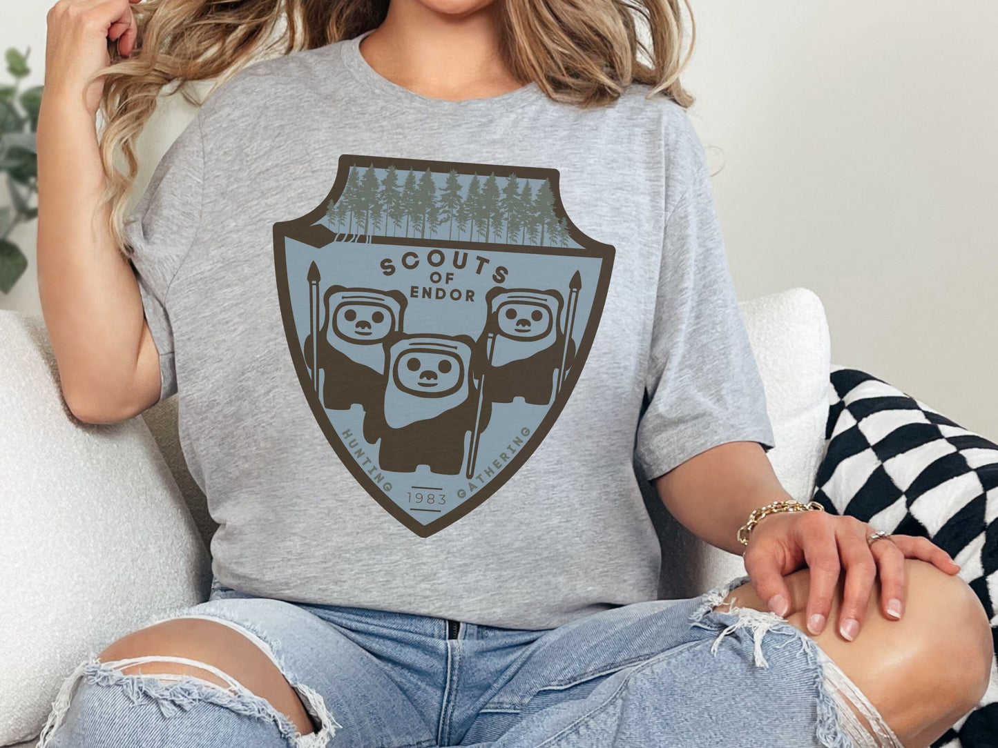 Scouts of Endor Ewok T-Shirt, Subtle Disney Family Tee