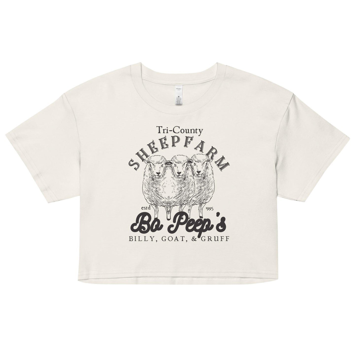 Bo Peep Sheep Farm Crop Top | Disney Pixar Hollywood Studios Tee