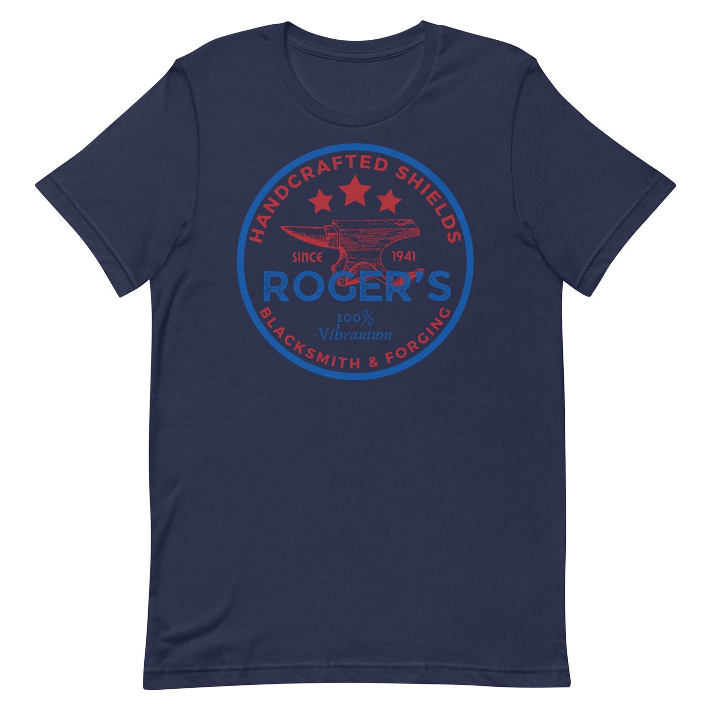 Captain America Shirt, Roger's Blacksmith, Subtle Disney Dad Tee