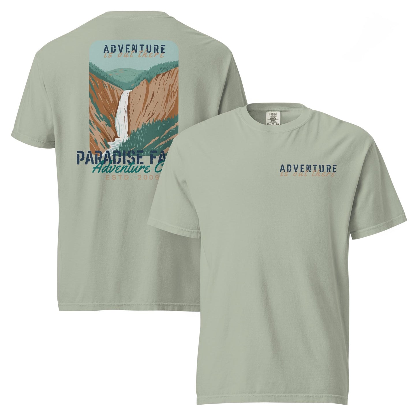 Paradise Falls Adventure T-Shirt, Comfort Colors Disney Style