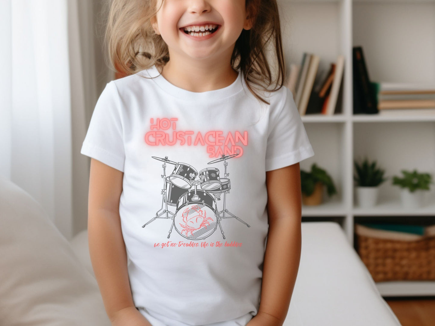 Hot Crustacean Band Toddler T-Shirt, Subtle Disney Family Shirt