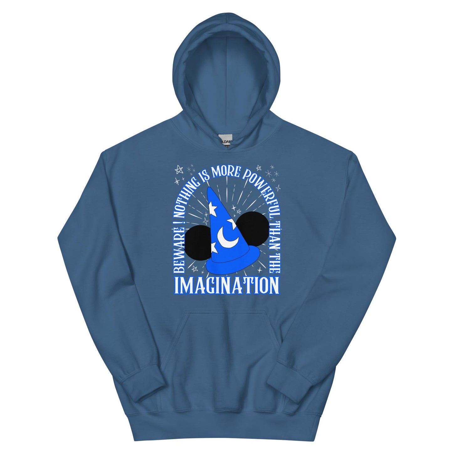 Sorcerer Mickey Fantasmic Hoodie, Disney Adult Unisex Sweatshirt