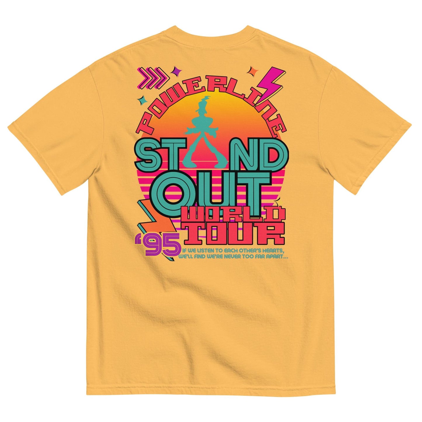 Powerline Inspired '95 Tour Shirt, Goofy Movie Tee