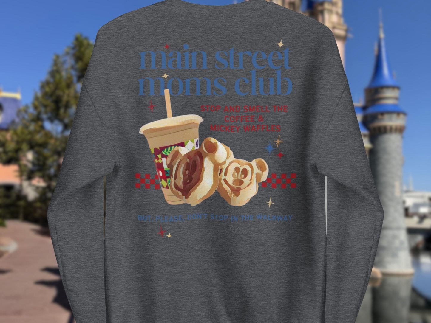 Main Street Moms Club™ Collection Sweatshirt - Disney Mom Crewneck Pullover