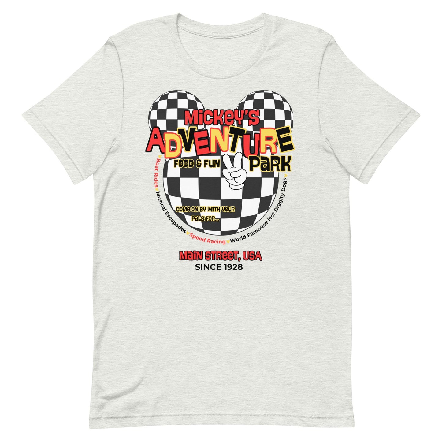 Mickey's Adventure Club Shirt, Subtle Disney Inspired Tee