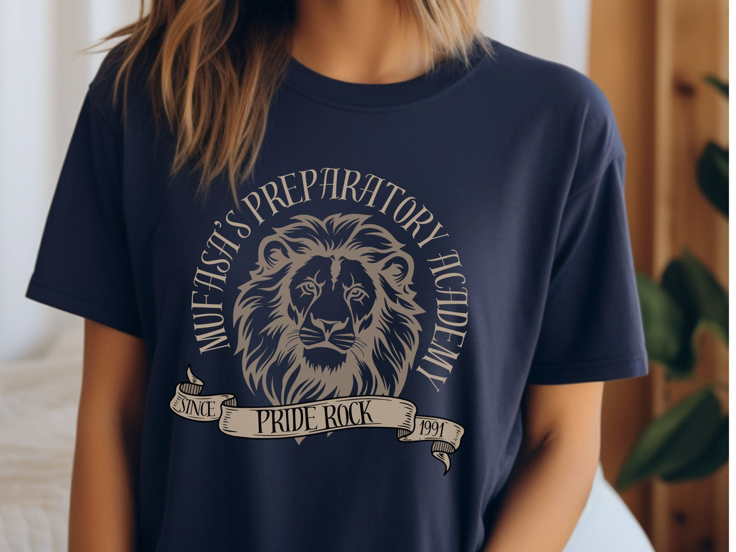 Mufasa Prep Academy T-Shirt: Subtle Lion King, Matching Family Disneyland Shirt