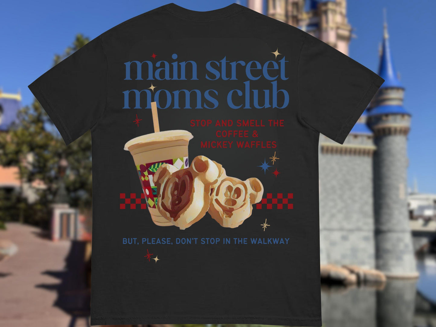 Main Street Moms Club™ Collection Comfort Colors Shirt, Disney Mom Shirt