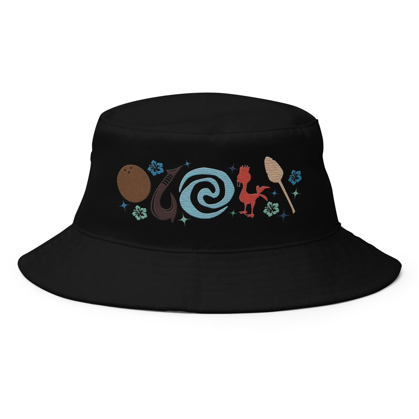 Embroidered Moana Bucket Hat | Subtle Disney, EPCOT Disneybound