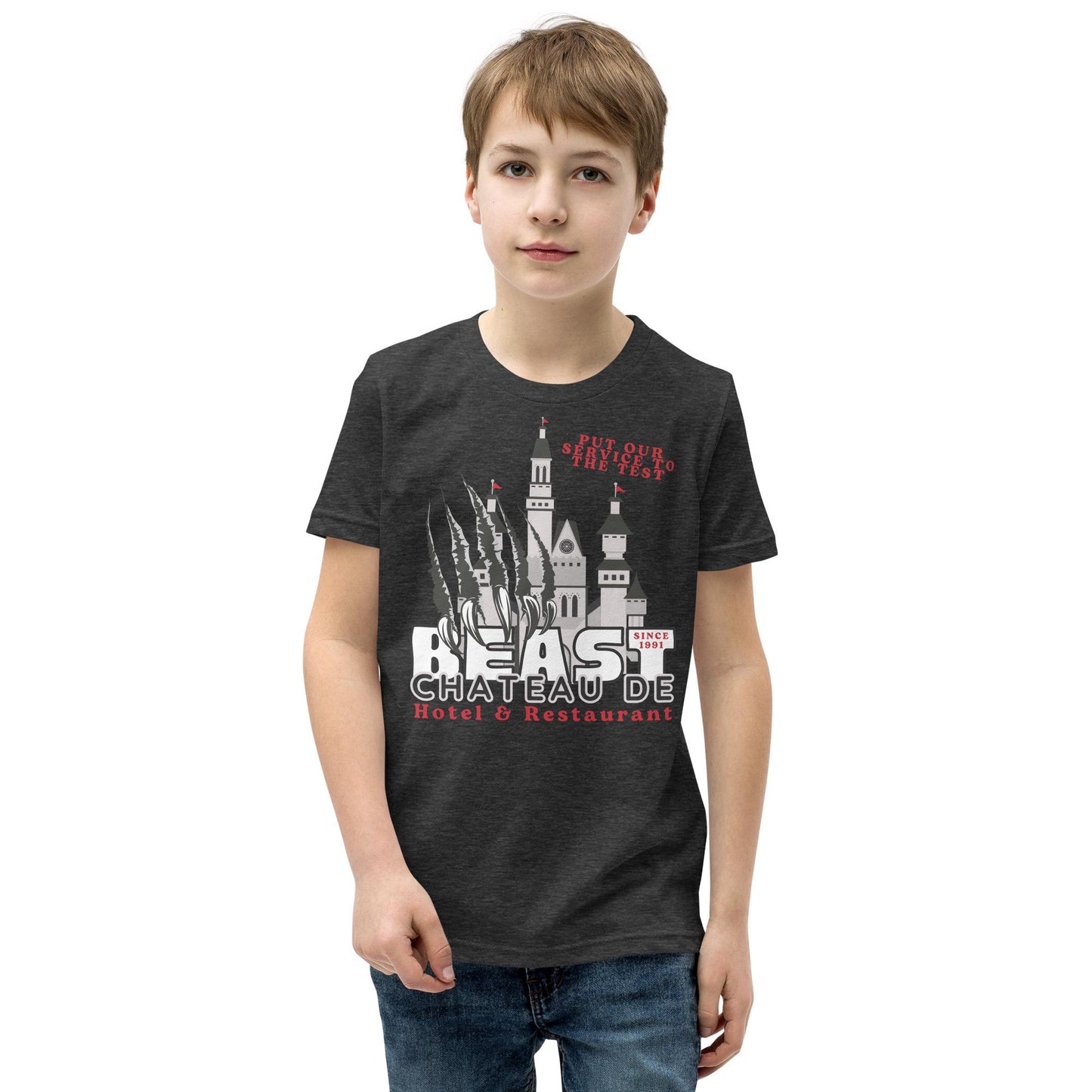 Disney Beauty and The Beast Youth Shirt, Magic Kingdom Family Tee
