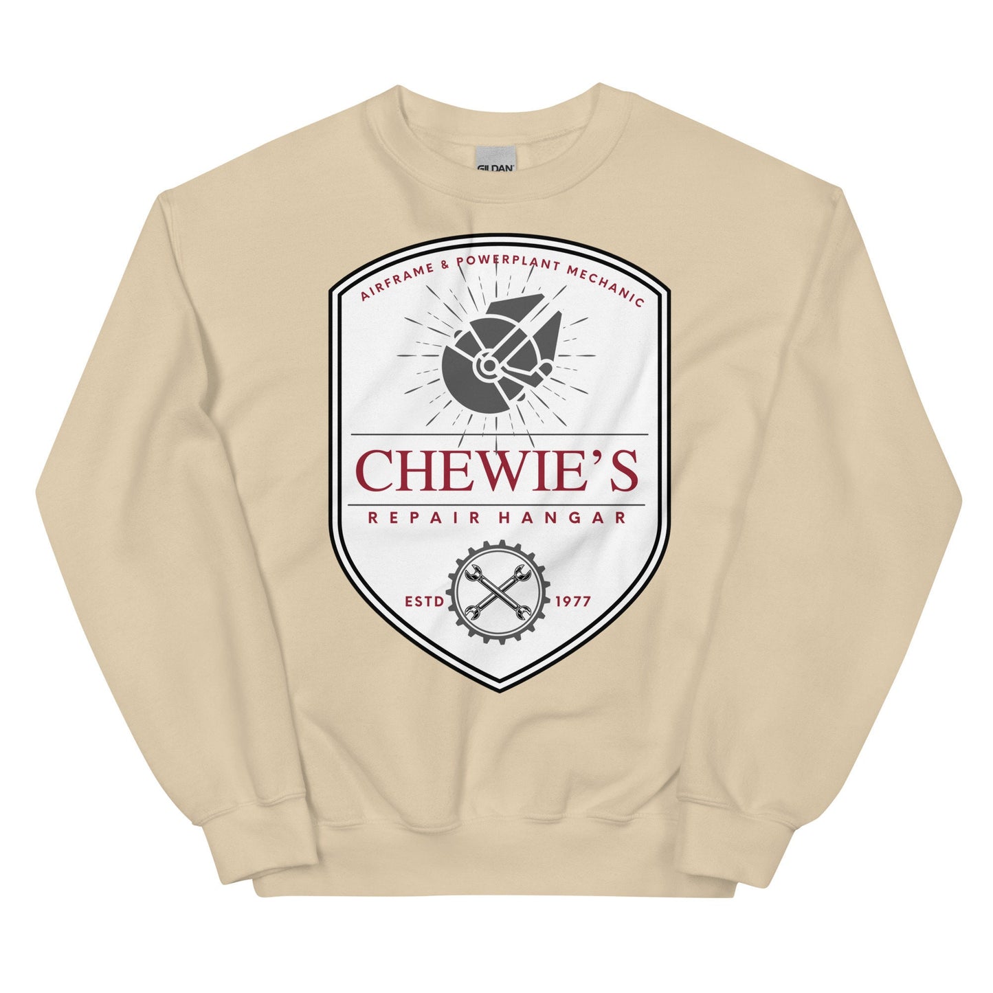 Chewie's Repair Hangar, Theme Park Sweatshirt,  Subtle Disney Matching Family Shirts, Unisex Disney Crewneck