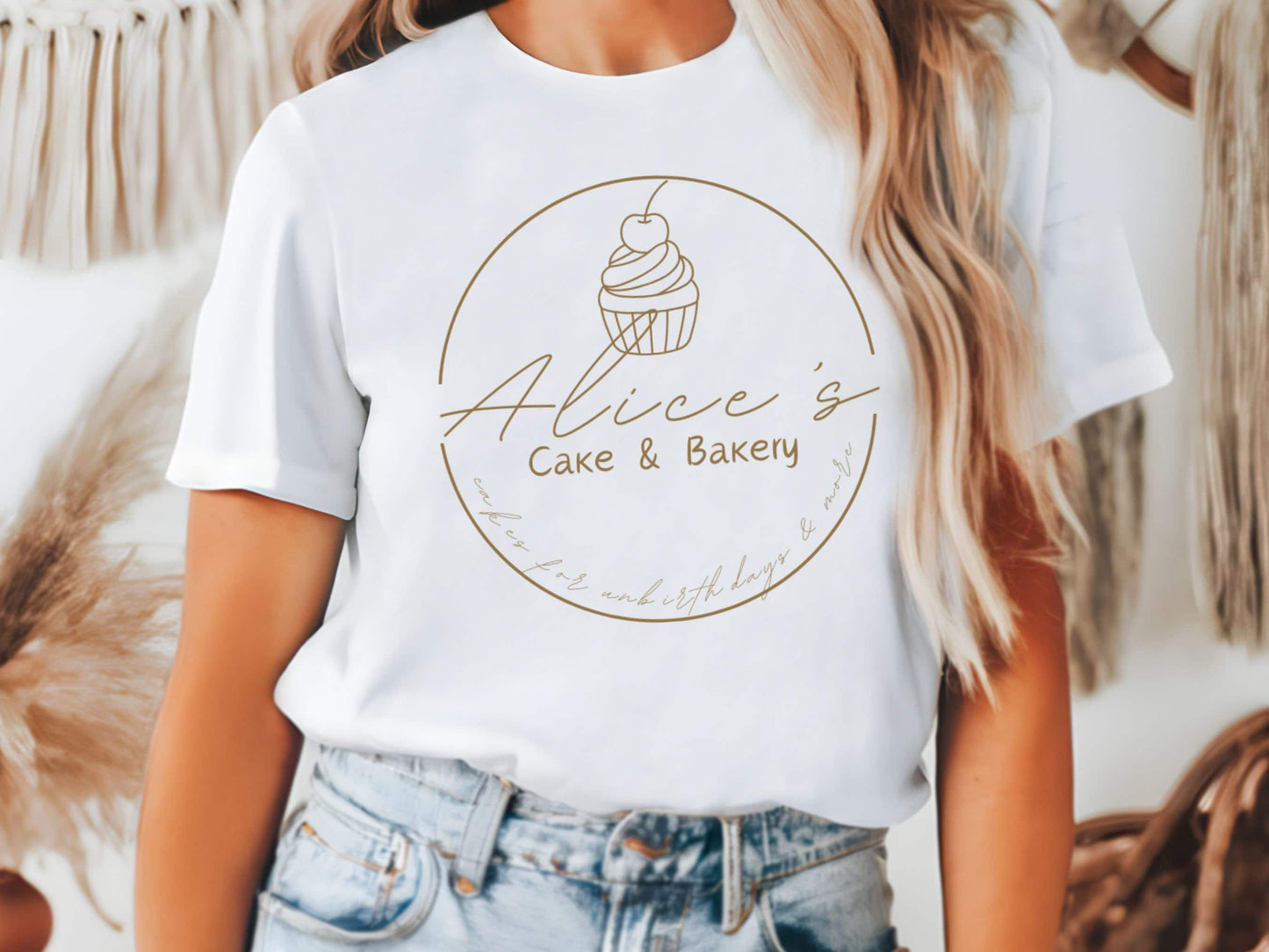 Alice's Bakery Disney Tee, Bella Canvas Unisex Shirt