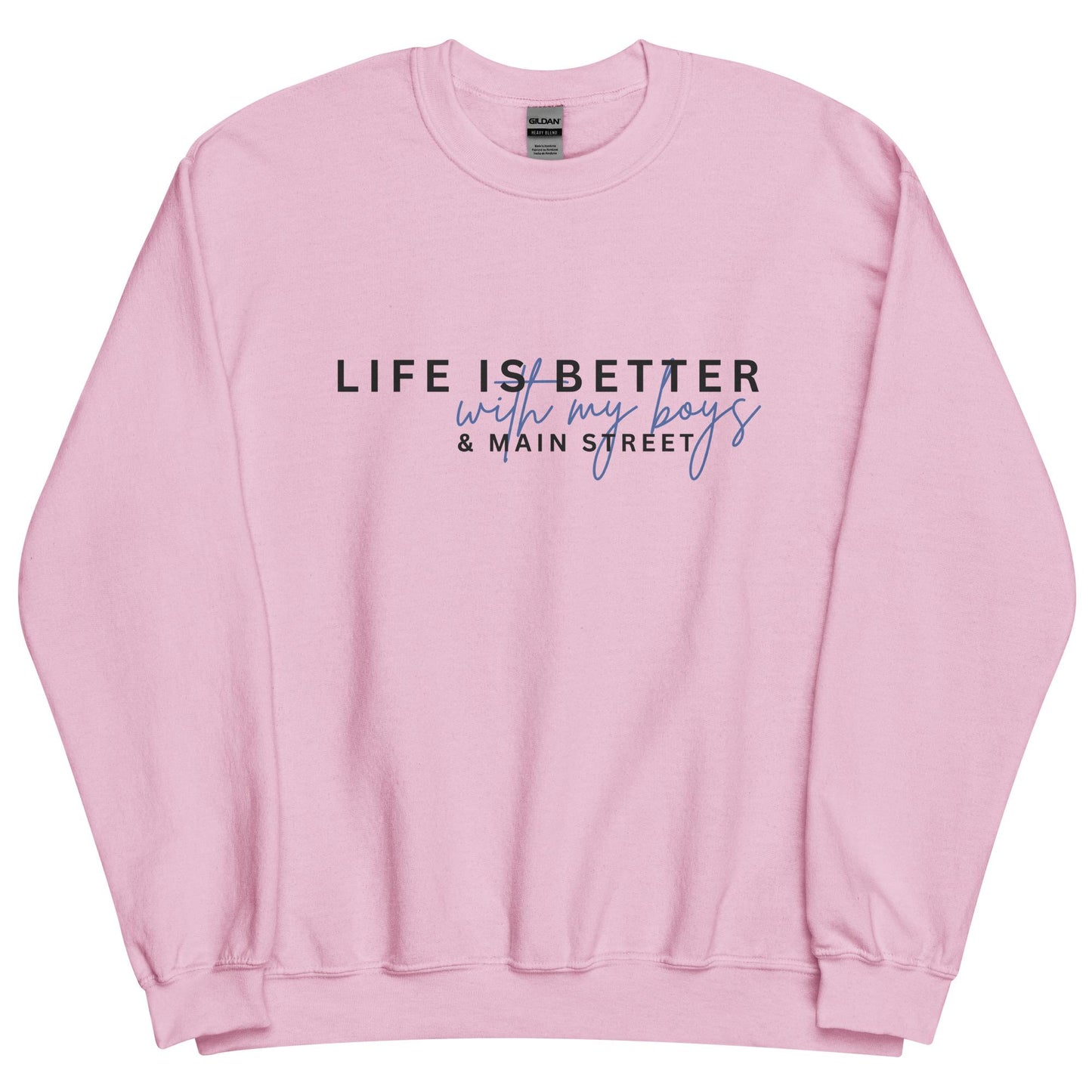 Life is Better with My Boys Sweatshirt, Disney Mom Crewneck