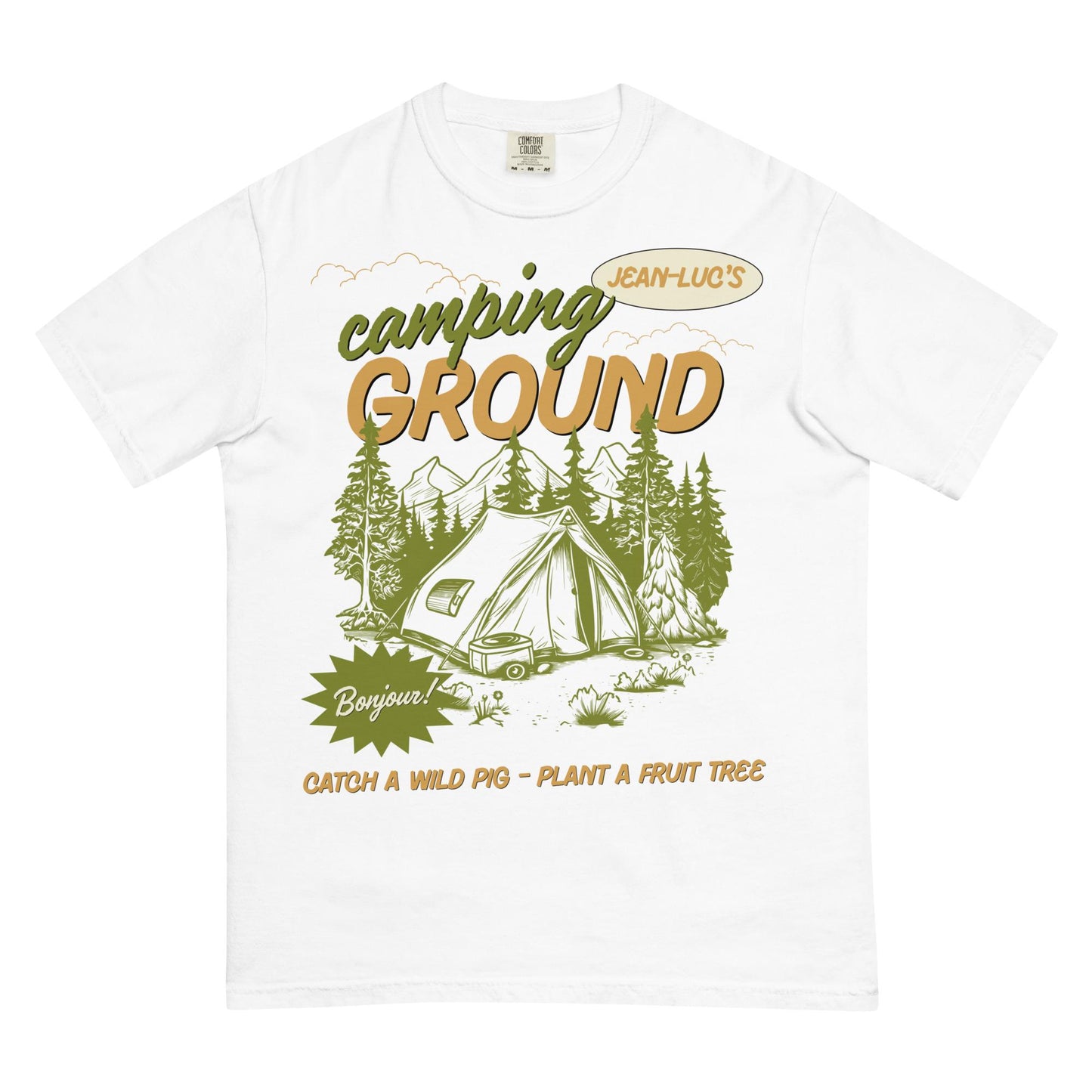 Bluey Camping Episode with Jean Luc, Disney Adult Bluey Shirt