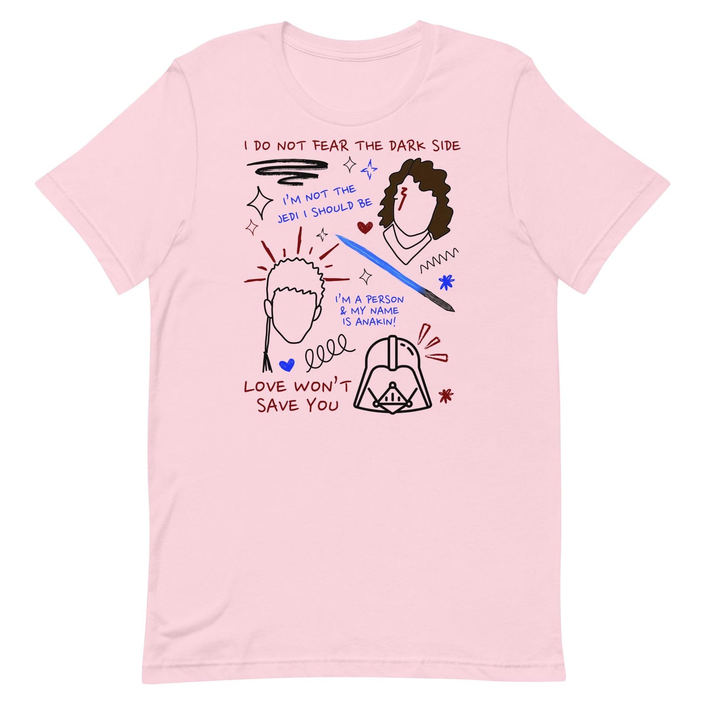 Anakin Skywalker Star Wars Shirt: Trendy Sketch Tee