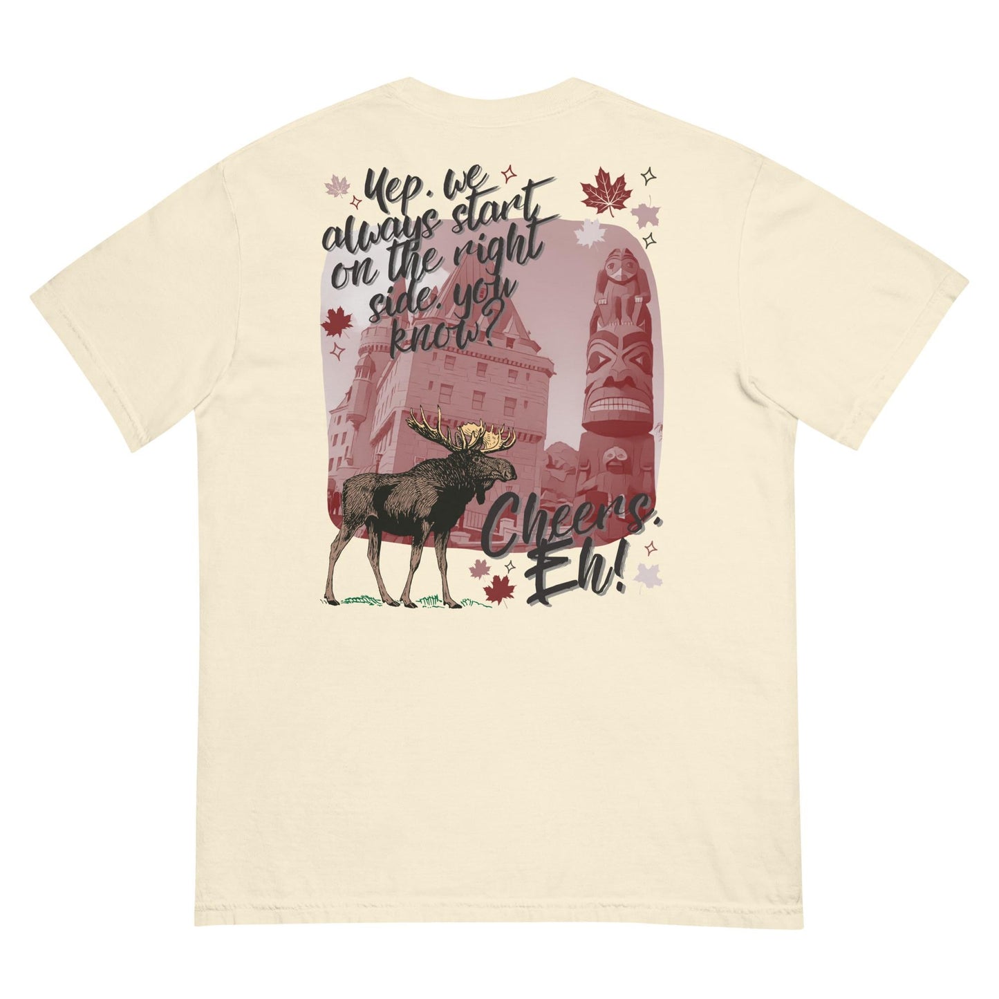 Canada EPCOT Comfort Colors Shirt, Disney Adult Vacation Tee