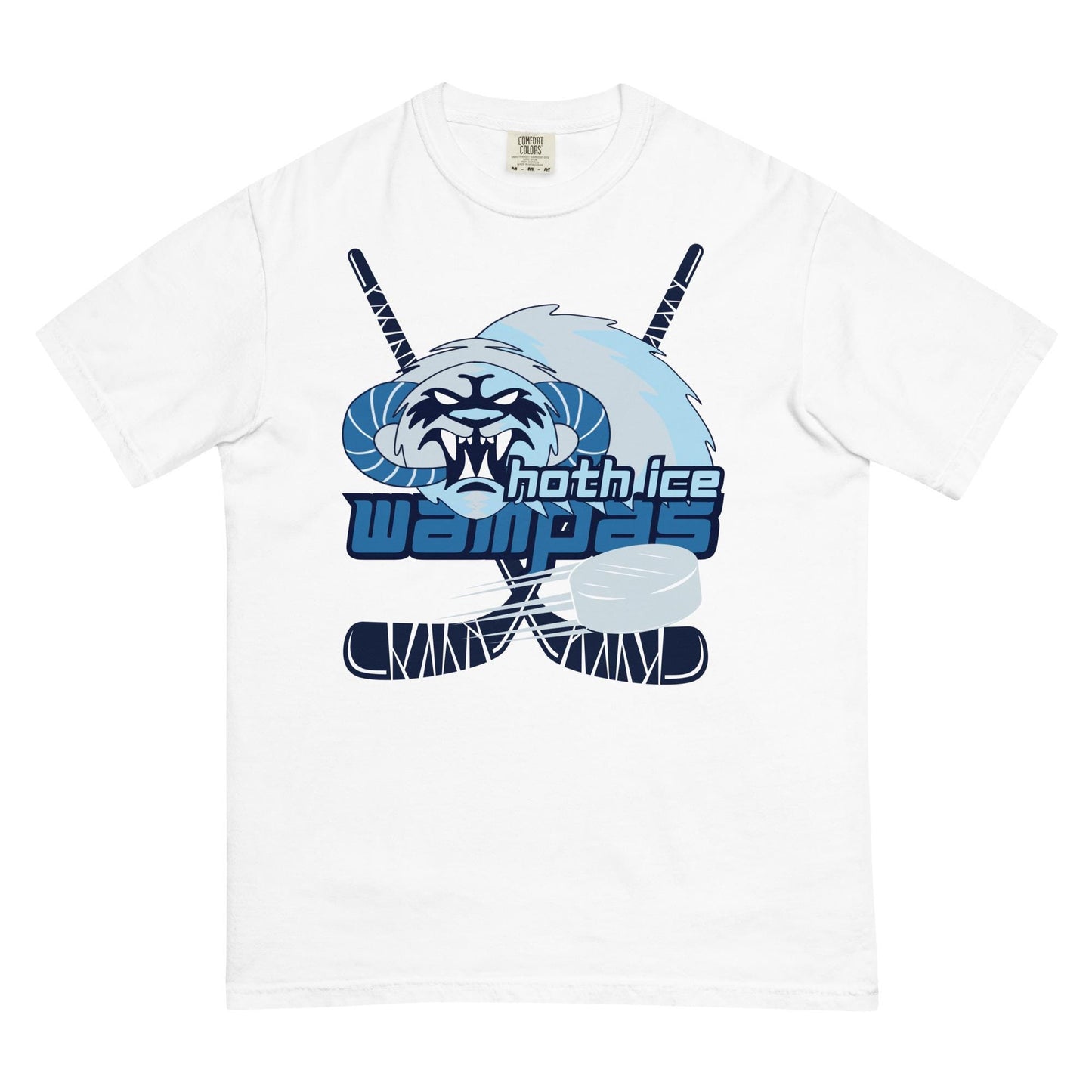 Hoth Ice Wampas Disney Hockey Shirt, Comfort Colors Tee