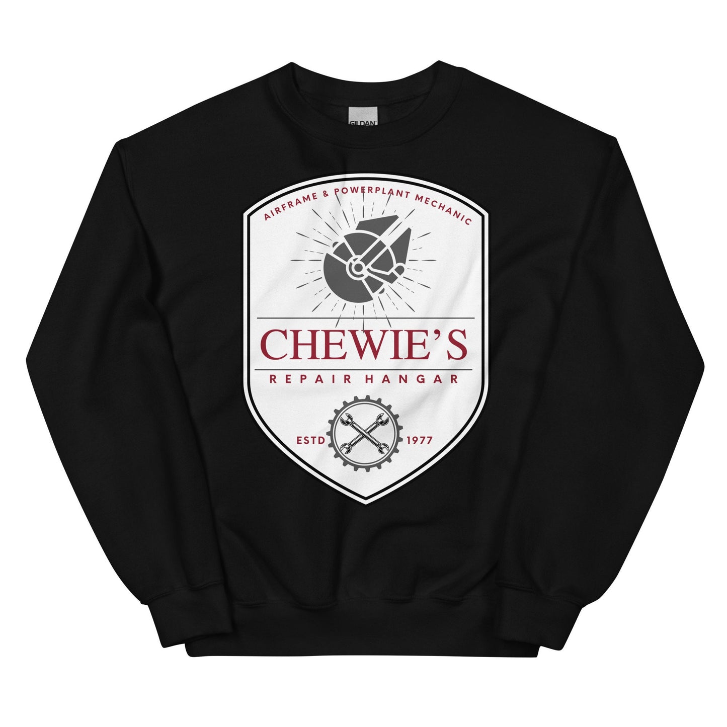 Chewie's Repair Hangar, Theme Park Sweatshirt,  Subtle Disney Matching Family Shirts, Unisex Disney Crewneck
