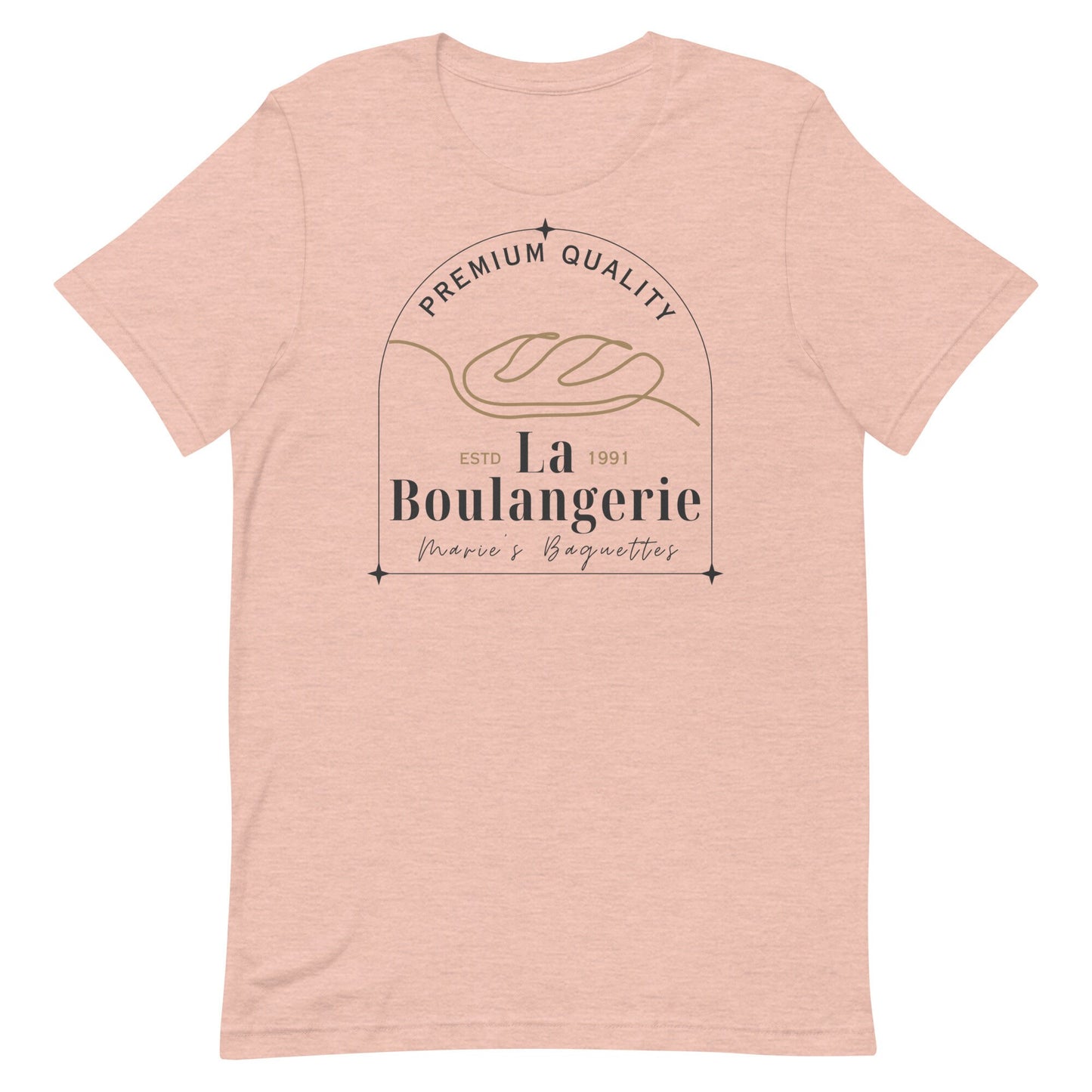 Marie's Baguettes Bella Canvas Shirt, Subtle Disneyland Family Tee