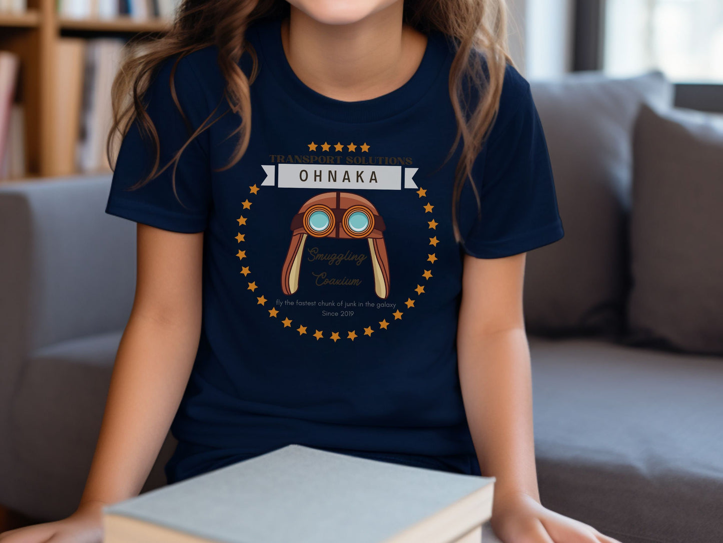 Ohnaka's Transportation Solutions,  Bella Canvas Youth Short Sleeve T-Shirt, Subtle Disney Matching Family Shirts