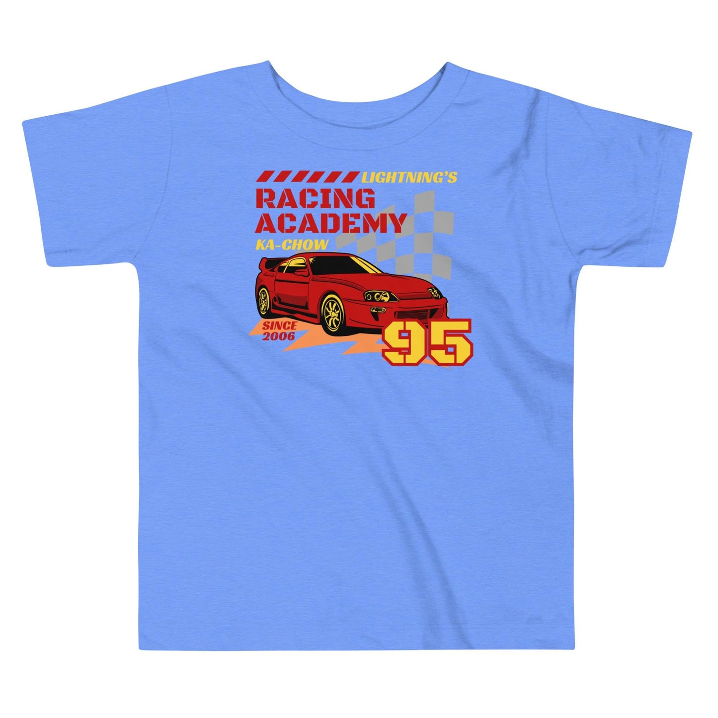 Lightning McQueen Inspired Toddler T-Shirt, Disney Family Cars Land Shirt