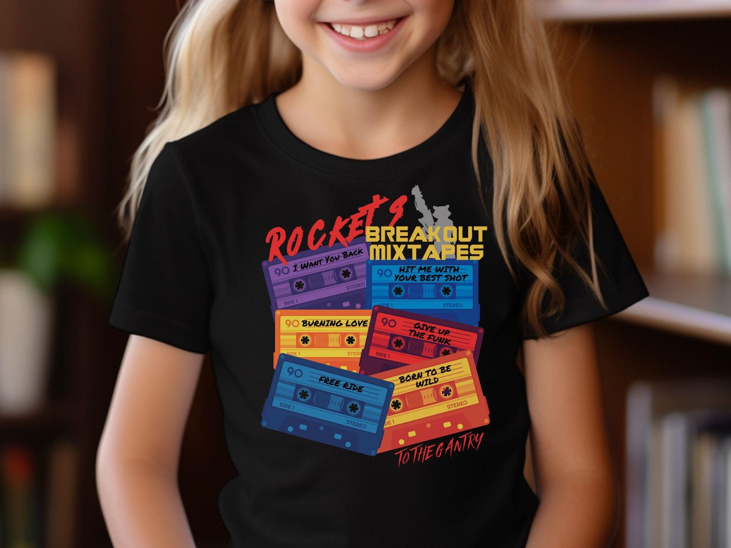 Rocket's Breakout Mix Tapes Shirt, Guardians of the Galaxy Fan Tee