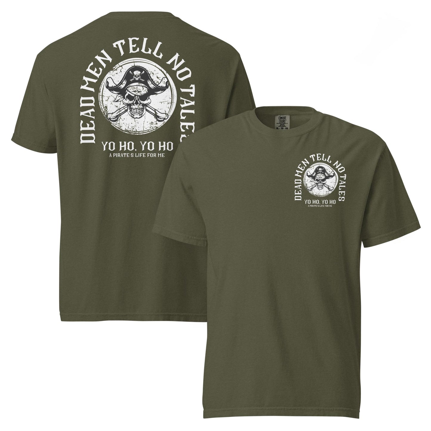 Pirates of the Caribbean Comfort Colors T-Shirt, Subtle Disney Adult Tee