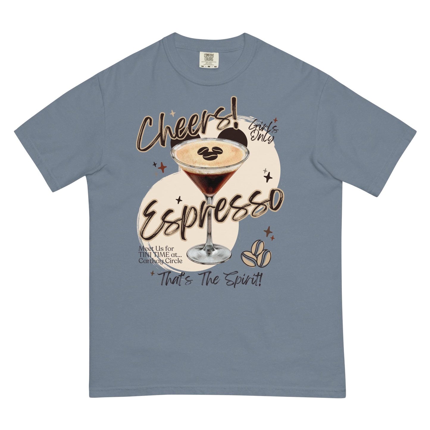 Espresso Martini Disney Shirt, Girls Trip Comfort Colors Tee