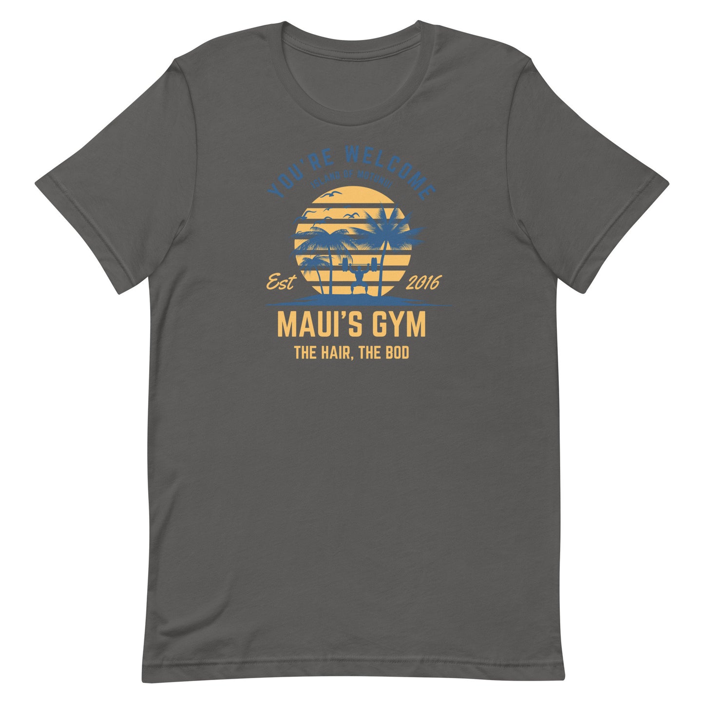 Maui's Gym T-Shirt, Moana Inspired, Disney Family Shirt