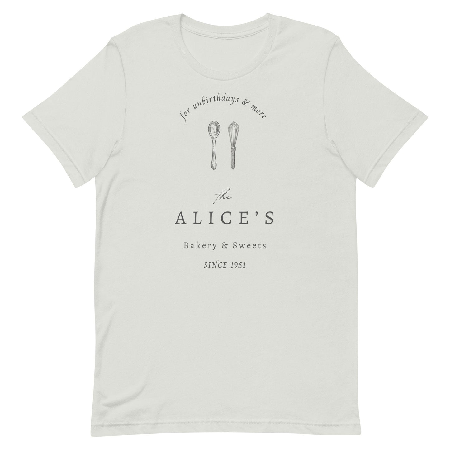Alice's Bakery Bella Canvas T-Shirt, Subtle Disney Family Matching Shirt