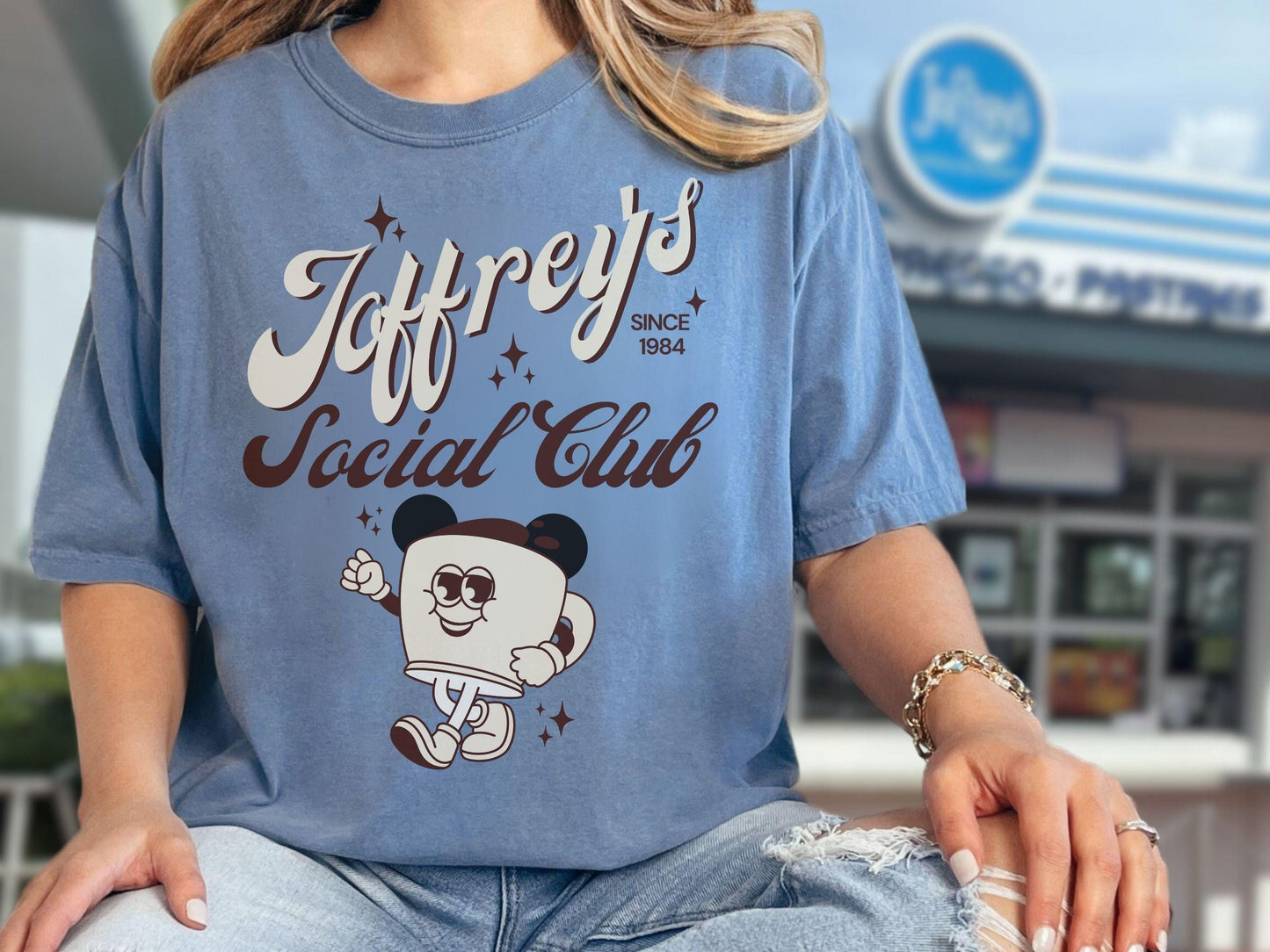 Joffrey's Social Club Comfort Colors Shirt| Subtle Disney Inspired| Disney Adult