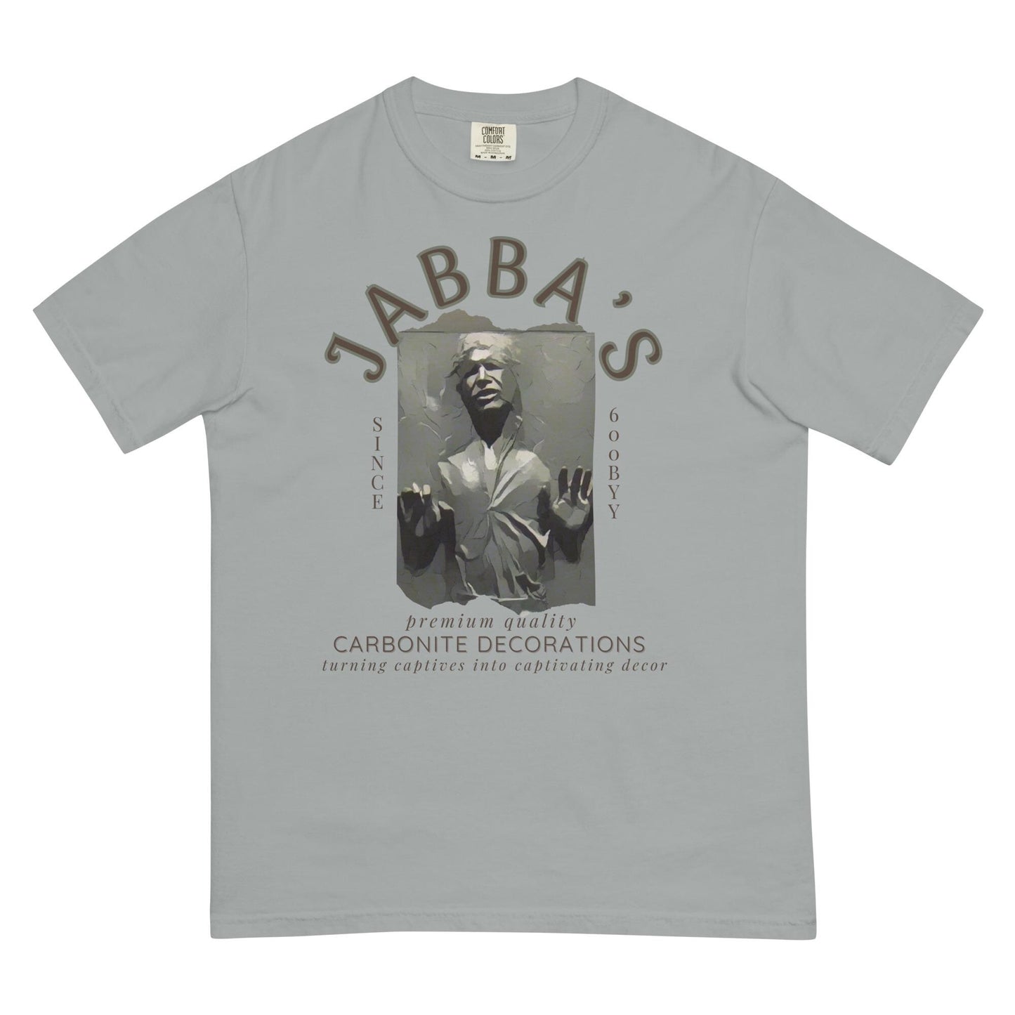 Jabba's Carbonite Heavyweight T-Shirt, Subtle Star Wars Disney Dad Shirt
