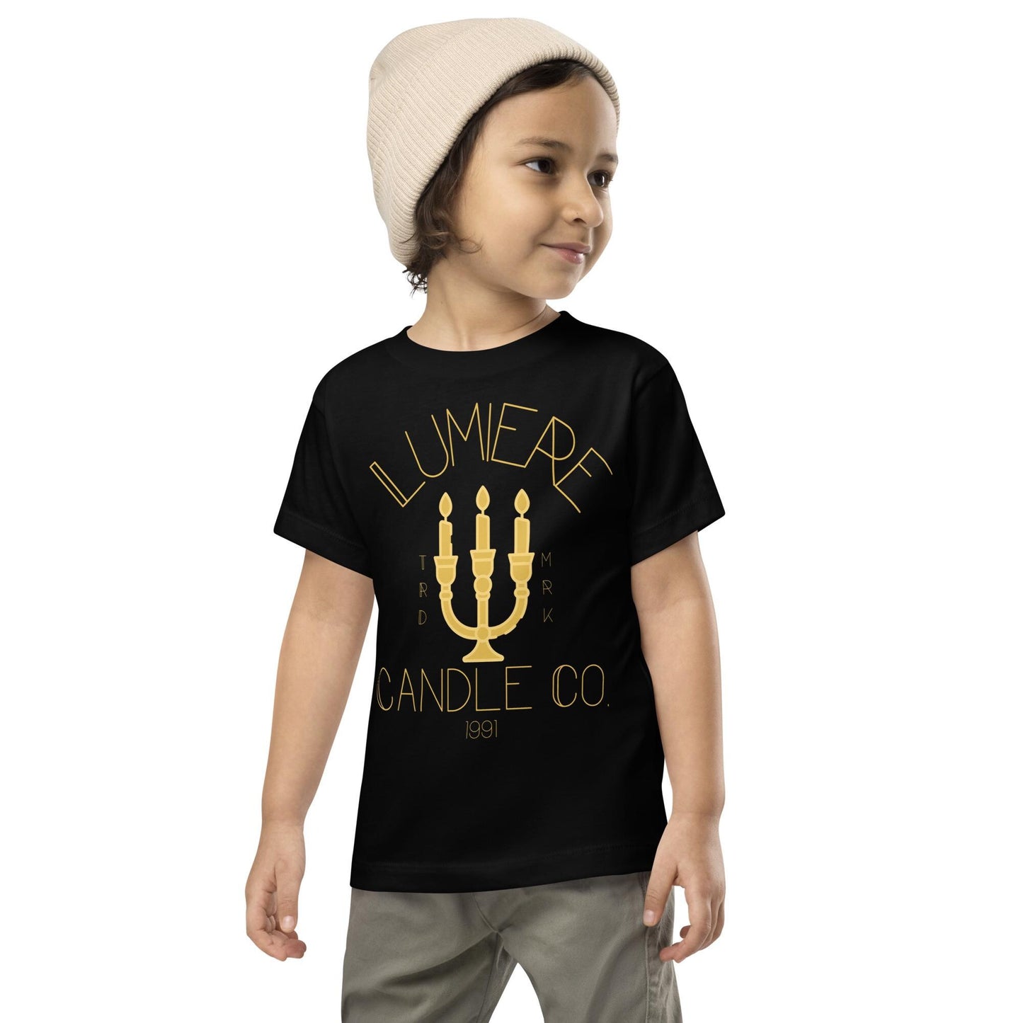 Lumiere Candle Co. Toddler T-Shirt: Beauty and the Beast Inspired