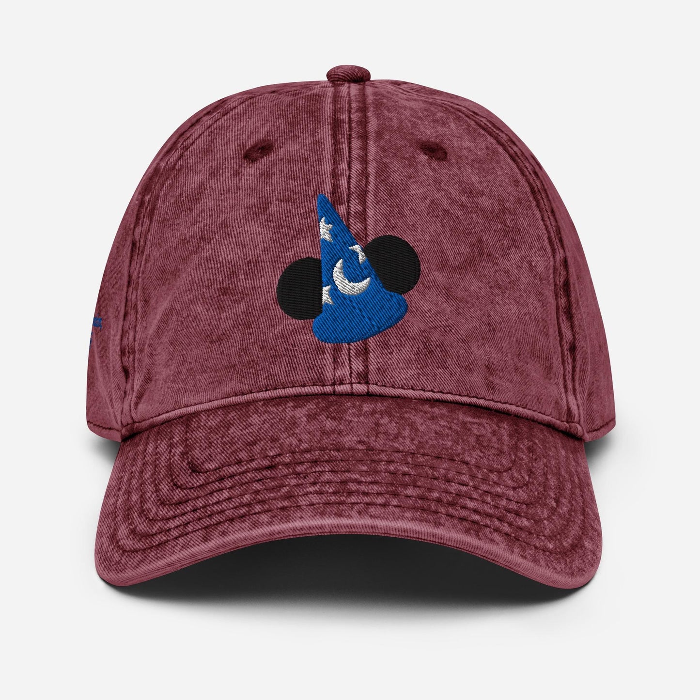 Subtle Sorcerer Mickey Hat, Fantasmic Hat, Vintage Cotton Twill Cap