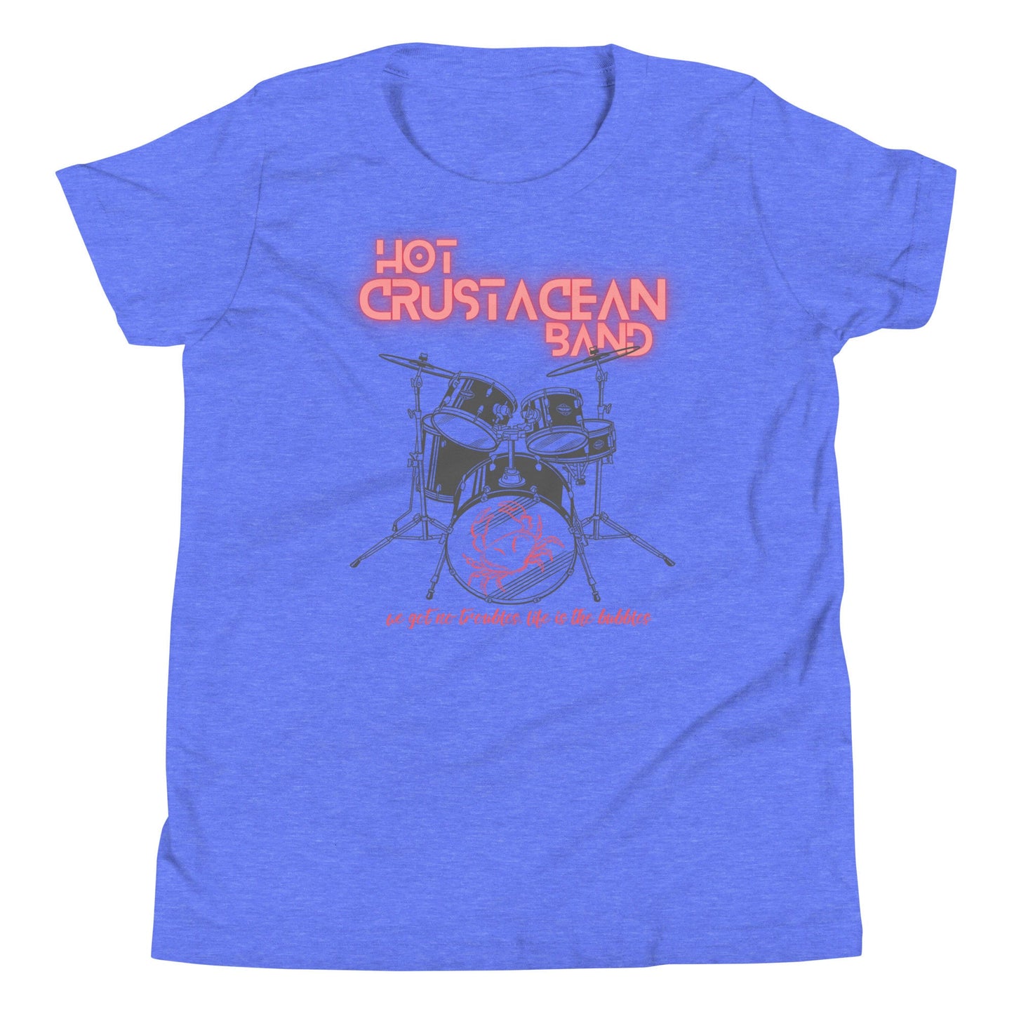 Hot Crustacean Band Youth T-Shirt, Subtle Disney Family Matching Shirt