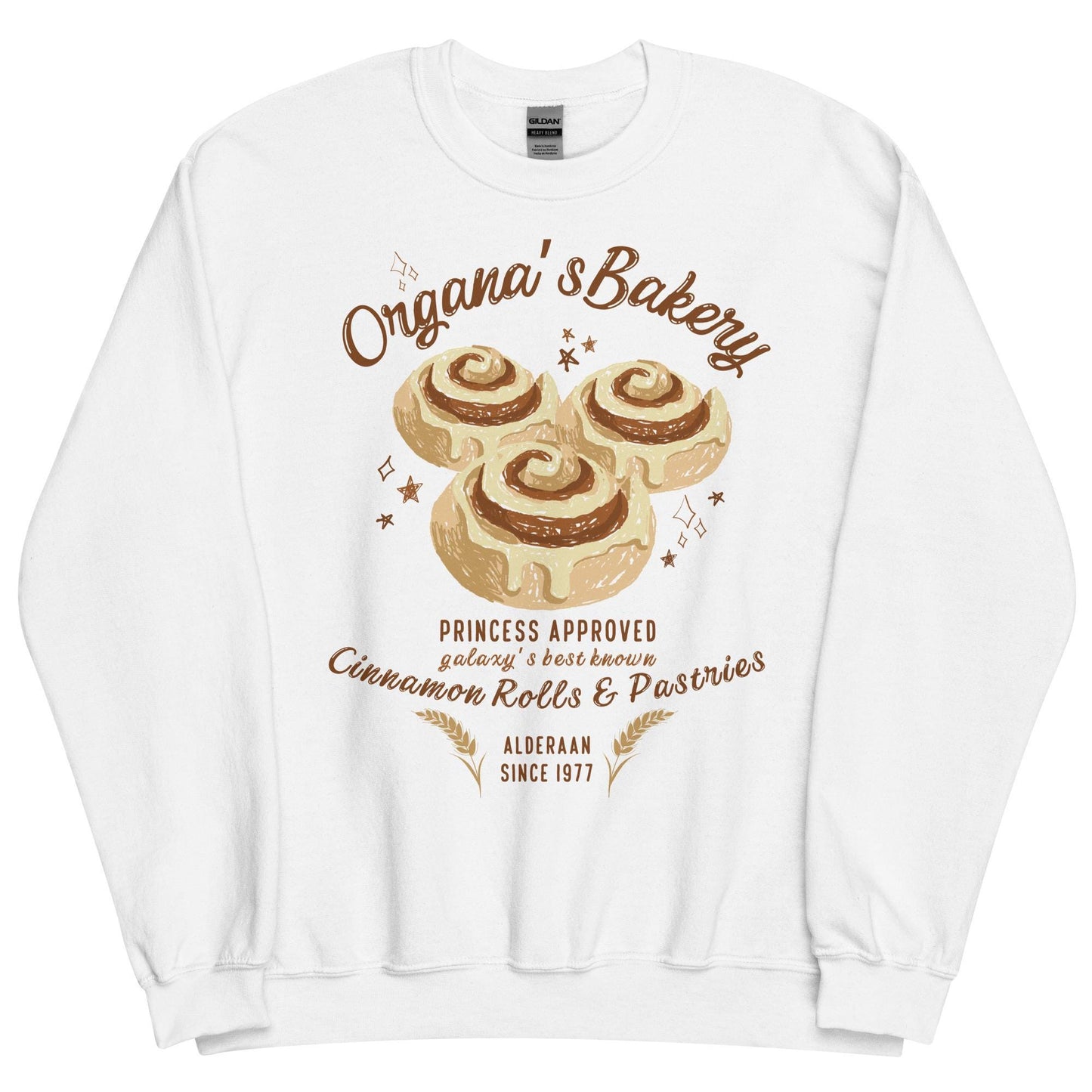 Princess Leia Cinnamon Rolls Sweatshirt: Subtle Star Wars Shirt