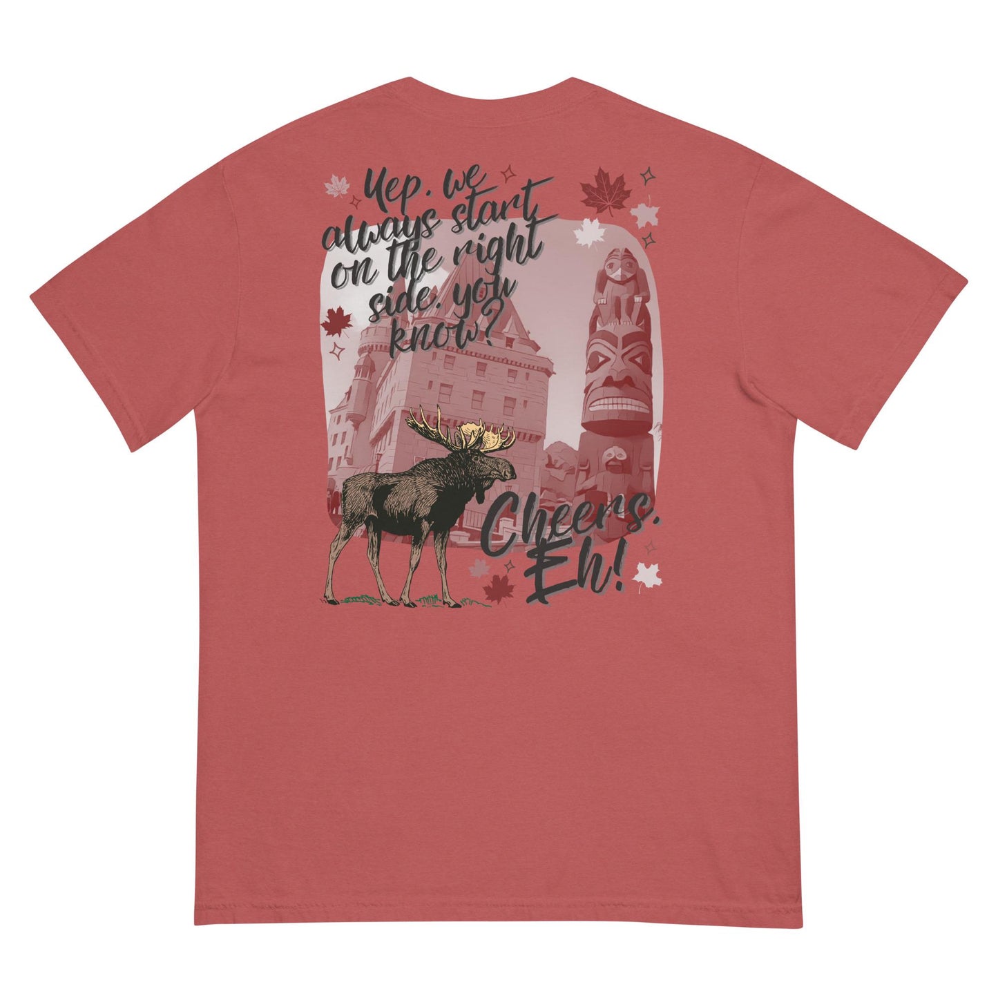 Canada EPCOT Comfort Colors Shirt, Disney Adult Vacation Tee