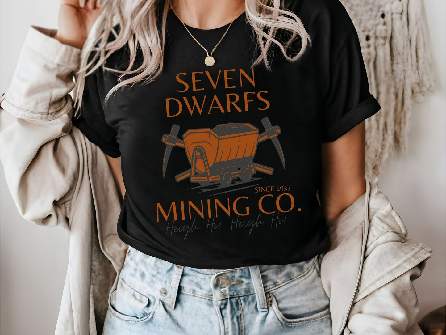 Seven Dwarfs Mining Co. Bella Canvas Disney T-Shirt