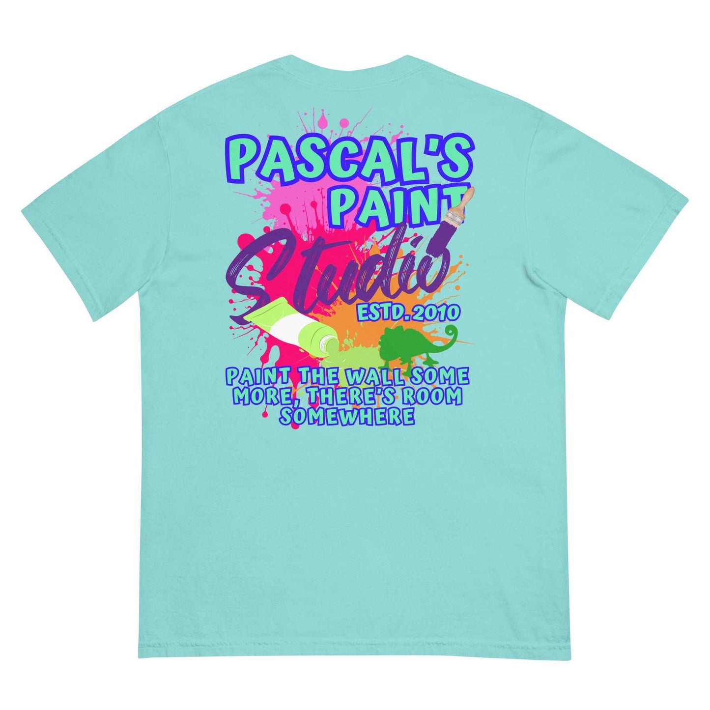 Tangled Comfort Colors T-Shirt, Pascal's Paint Shop, Disney Family Shirt
