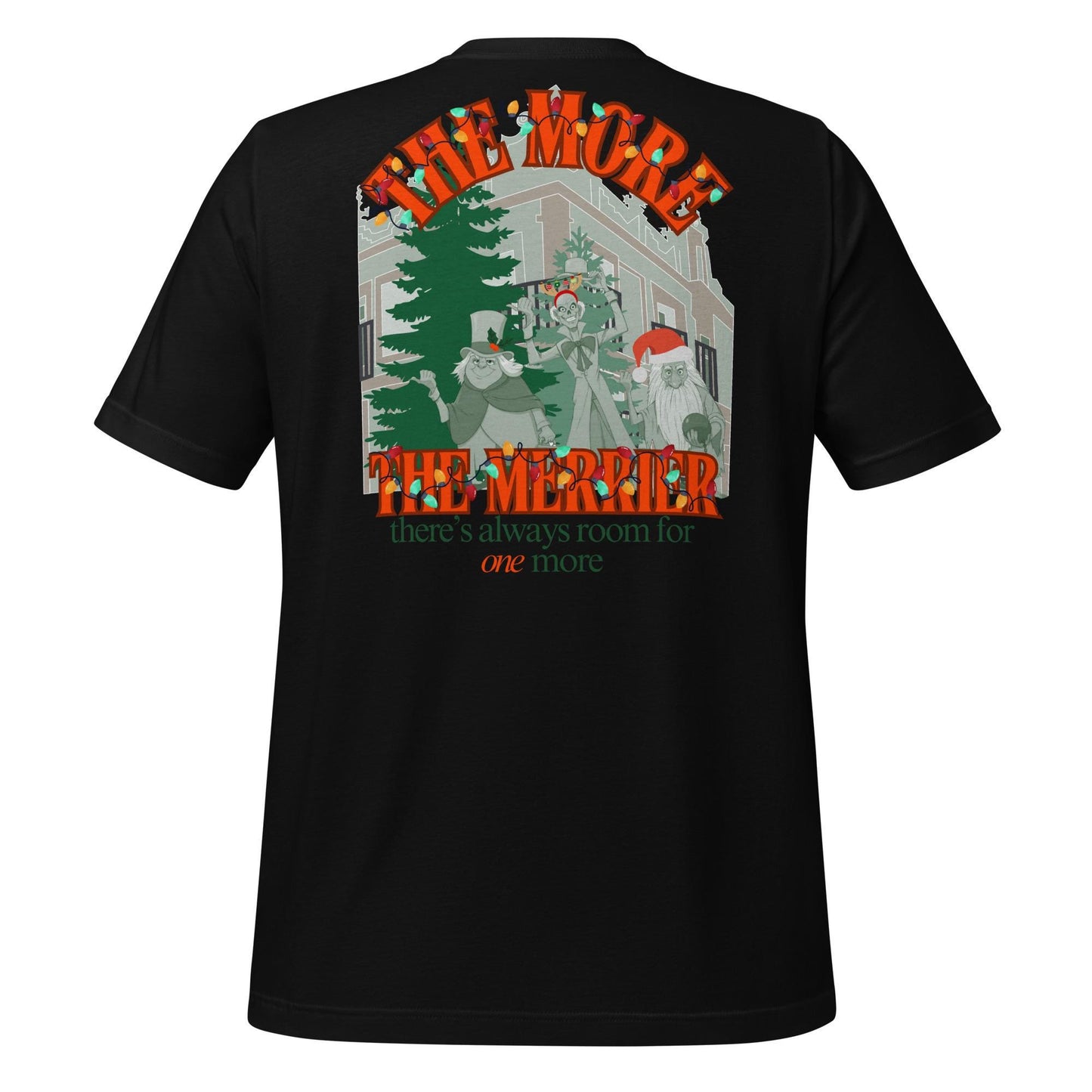 Haunted Mansion Christmas T-Shirt: Hitchhiking Ghosts Holiday Tee