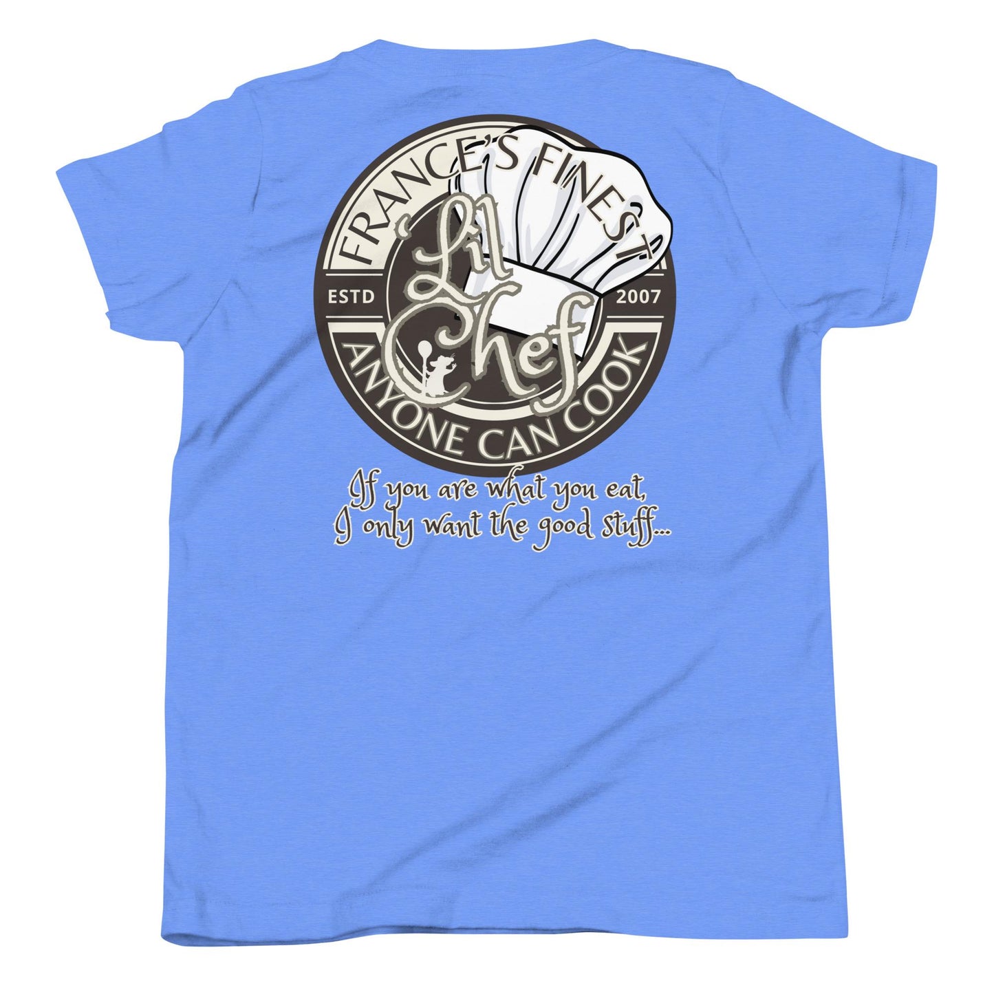 Lil Chef Remy Ratatouille Bella Canvas Youth Shirt