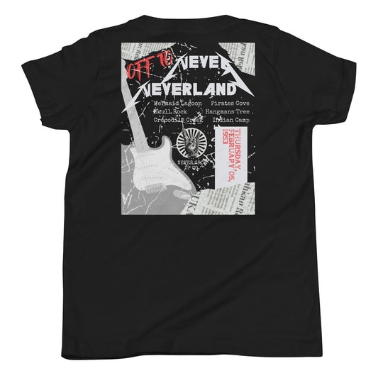 Peter Pan Rock Band Shirt | Comfort Colors Neverland Tee