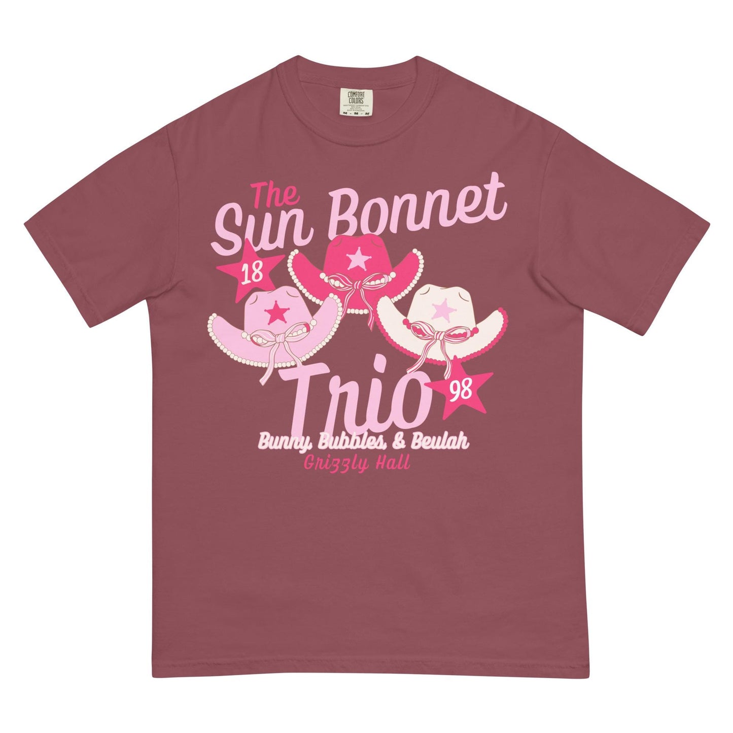 Country Bear Jamboree Shirt, Sun Bonnet Trio, Comfort Colors Disney Tee